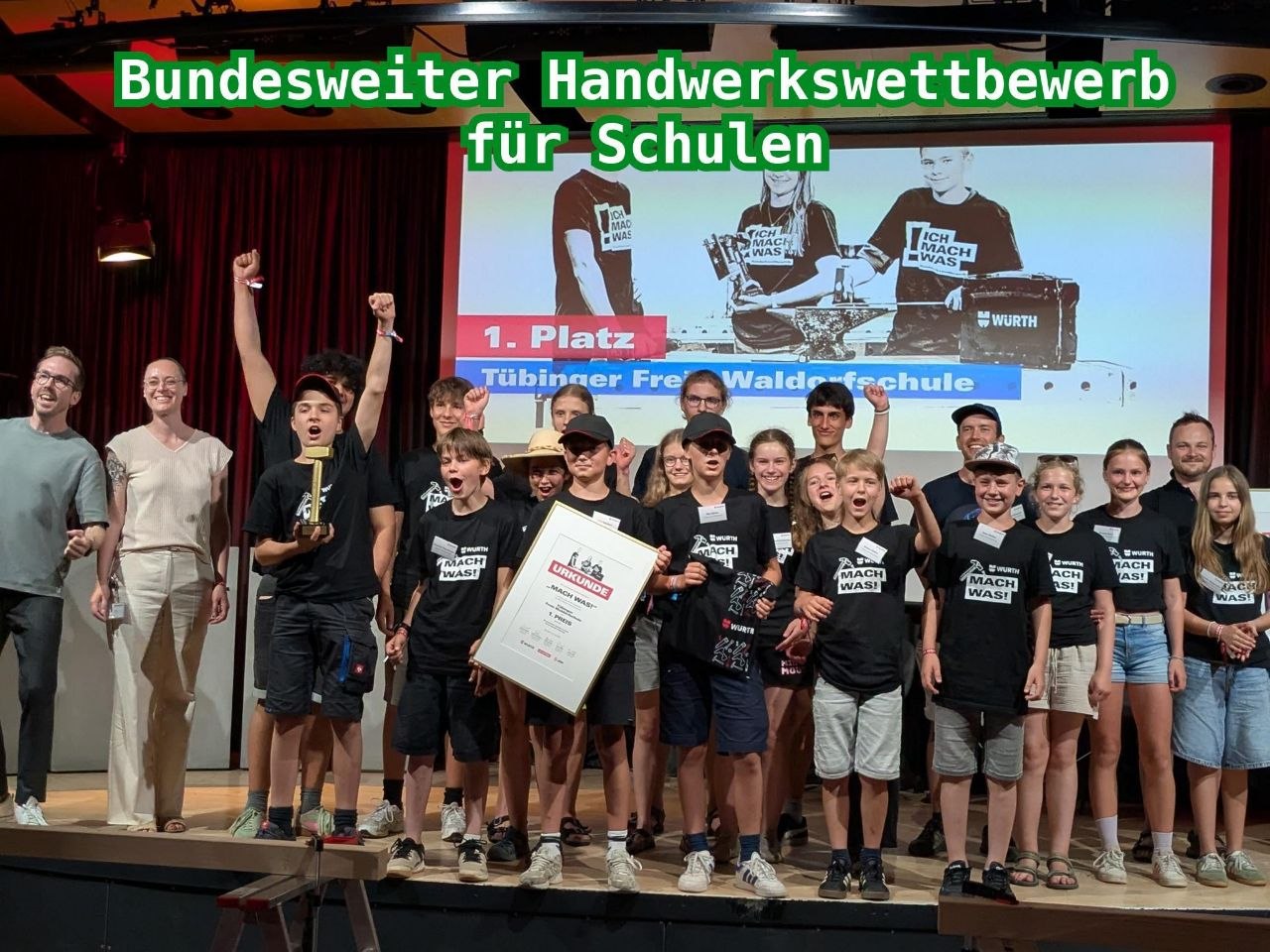 Preisverleihung des Würth Handwerkswettbewerbs